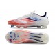 Korki adidas F50 Elite FG Biały Czerwony Niebieski