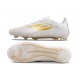 Korki adidas F50 Elite FG Biały Złoto