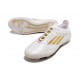 Korki adidas F50 Elite FG Biały Złoto