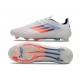 Korki adidas F50 Elite FG Biały Czerwony Niebieski
