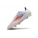 Korki adidas F50 Elite FG Biały Czerwony Niebieski