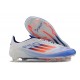 Korki adidas F50 Elite FG Biały Czerwony Niebieski