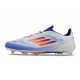 Korki adidas F50 Elite FG Biały Czerwony Niebieski