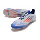 Korki adidas F50 Elite FG Biały Czerwony Niebieski