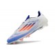 Korki adidas F50 Elite FG Biały Czerwony Niebieski