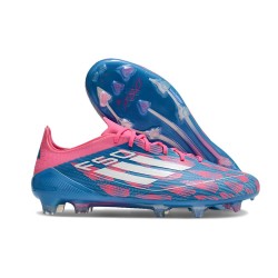 Korki adidas F50 Elite FG Niebieski Biały Różowy