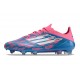 Korki adidas F50 Elite FG Niebieski Biały Różowy