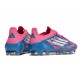 Korki adidas F50 Elite FG Niebieski Biały Różowy