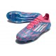 Korki adidas F50 Elite FG Niebieski Biały Różowy