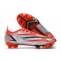 Nike Mercurial Vapor 14 Elite FG Czerwony Czarny Biały Pomarańczowy