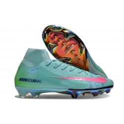 Nike Mercurial Superfly 10 Elite FG Zielony Różowy