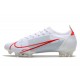 Buty Nike Mercurial Vapor 14 Elite FG Biały Czerwony