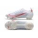 Buty Nike Mercurial Vapor 14 Elite FG Biały Czerwony