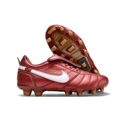 Nike Tiempo Legend 10 Elite FG Czerwony Biały