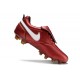 Nike Tiempo Legend 10 Elite FG Czerwony Biały