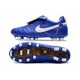 Nike Tiempo Legend 10 Elite FG Niebieski Biały