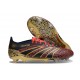 Buty adidas Predator 24 Elite FG Czerwony Złoto Czarny