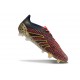 Buty adidas Predator 24 Elite FG Czerwony Złoto Czarny