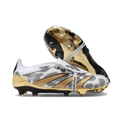 adidas Predator 24 Elite FT FG Złoto Biały Szary