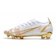 Buty Nike Mercurial Vapor 14 Elite FG Biały Złoto
