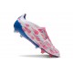 Korki adidas Predator Elite Tongue FG Biały Różowy Niebieski
