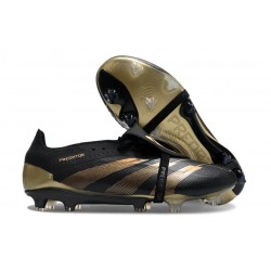Korki adidas Predator Elite Tongue FG Czarny Złoty