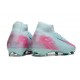 Nike Air Zoom Mercurial Superfly X Elite FG Niebieski Różowy