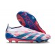 Korki adidas Predator Elite LL FG Biały Różowy Niebieski