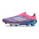 Korki Piłkarskie adidas F50+ Laceless FG Niebieski Biały Różowy