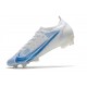 Nike Korki Mercurial Vapor XIV Elite FG Biały Niebieski