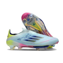 Korki Piłkarskie adidas F50+ Laceless FG Niebieski Zawistny