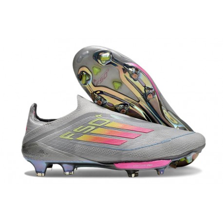 Korki Piłkarskie adidas F50+ Laceless FG Wilczy Różowy Zawistny