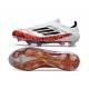 Korki Piłkarskie adidas F50+ Laceless FG X Messi Biały Czerwony Czarny