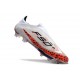 Korki Piłkarskie adidas F50+ Laceless FG X Messi Biały Czerwony Czarny