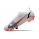 Buty Nike Mercurial Vapor 14 Elite FG Biały Czerwony Czarny