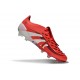 Buty adidas Predator Elite Foldover Tongue FG Czerwony Biały Czarny