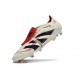 Buty adidas Predator Elite Foldover Tongue FG Beżowy Czarny Czerwony