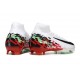 Nike Air Zoom Mercurial Superfly X Elite FG Biały Czerwony Czarny