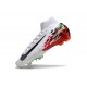 Nike Air Zoom Mercurial Superfly X Elite FG Biały Czerwony Czarny