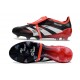 Buty adidas Predator Elite Foldover Tongue FG Czarny Biały Czerwony