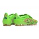 Buty adidas Predator Elite Foldover Tongue FG Zielony Czerwony