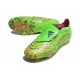 Buty adidas Predator Elite Foldover Tongue FG Zielony Czerwony