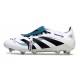 Buty adidas Predator Elite Foldover Tongue FG Biały Czarny Niebieski