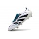 Buty adidas Predator Elite Foldover Tongue FG Biały Czarny Niebieski
