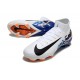 Nike Air Zoom Mercurial Superfly X Elite FG Biały Czarny Niebieski 