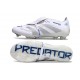 Buty adidas Predator Elite Foldover Tongue FG Biały Srebro Niebieski