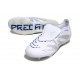 Buty adidas Predator Elite Foldover Tongue FG Biały Srebro Niebieski