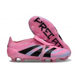 Buty adidas Predator Elite Foldover Tongue FG Różowy Czarny