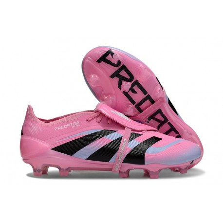 Buty adidas Predator Elite Foldover Tongue FG Różowy Czarny