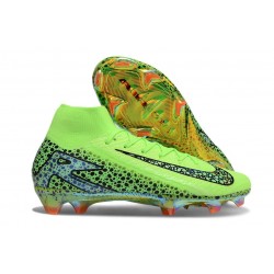 Nike Air Zoom Mercurial Superfly X Elite FG Zielony Czarny